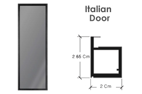 پروفیل درب مدل ایتالین